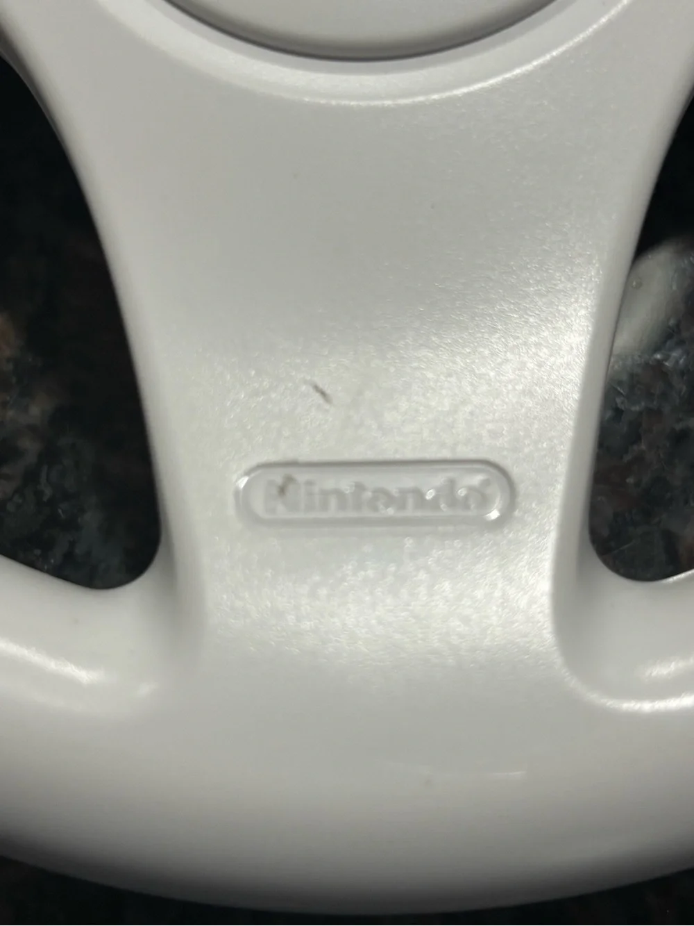 2X Official Nintendo Wii Steering Wheel Mario Kart OEM White RVL-024 Lot of 2